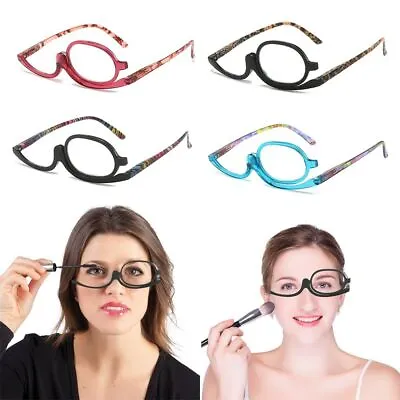 Vision Care Rotating Makeup Reading Glasses Cosmetic Glasses  Woman • £3.88