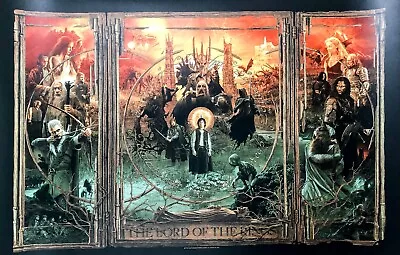 Gabz - The Lord Of The Rings Variant Print Poster Mondo Artist Bottleneck  • $249.99