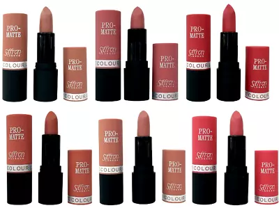 Saffron London Pro Matte Colour Lipstick Smooth Versatile Lipstick • £4.99