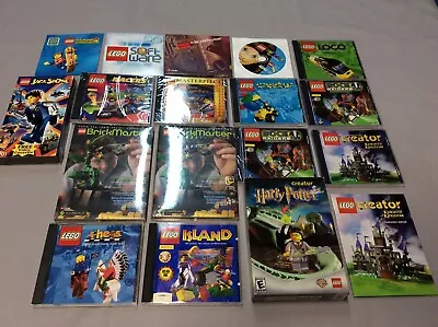 LEGO Huge Lot PC Video Games Media Bundle ALL BRAND NEW Vintage Some RARE • $205.56