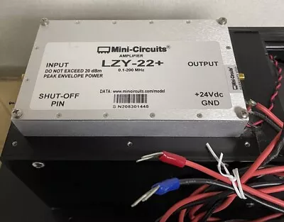 Mini-Circuits RF High Output Amplifier LZY-22+ 0.1 - 200MHz 50Ω #6 • $1239