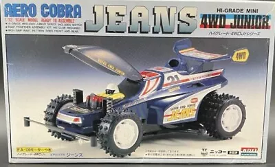 Taniya 1/32 Mini 4WD Aero Cobra Jeans High Grade Mini Vintage Model Kit • $39.99