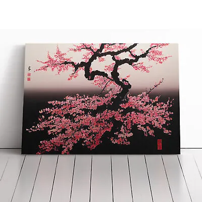 £29.95 • Buy Japanese Cherry Blossom Tree Canvas Print Wall Art Framed Large Picture Painting