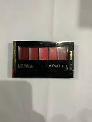 Loreal La Palette Lip 5-Pan Lipcolor Palette 01 Ruby 0.15 Oz • $6.50