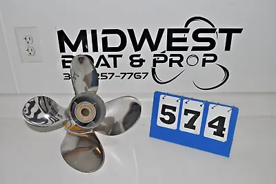 25p Rh 4 Blade Turbo M Stainless Propeller For Mercury Motors • $279