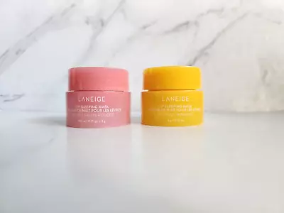 LANEIGE Lip Sleeping Mask In Original Berry & Mango 3 G X 2 New Authentic • $15