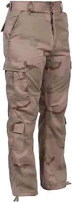 Rothco BDU Pants Camouflage Tactical Uniform 6-Pocket Cargo Military Fatigues • $39.99