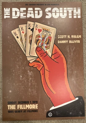 $20 • Buy The Dead South 2019 BGP Fillmore Concert Poster