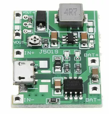 2 X USB Lithium 3.7V Battery Charging Module 4.2V Boost Step Up 5V 9V 12V 24V UK • £6.99