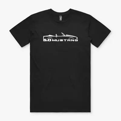 Mustang GT 5.0 Car Fox Body T Shirt Tee Tshirt Racing S To 2XL Gift • $12.93