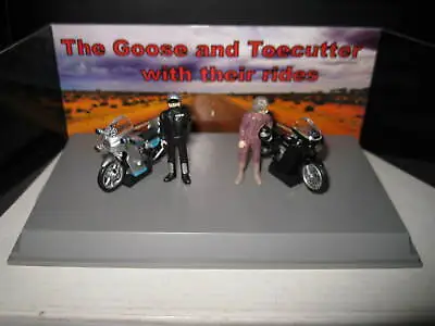 1/43 Ace Mad Max Movie Twin Set The Goose & Toecutter  Motor Bikes & Figures  • $149.99