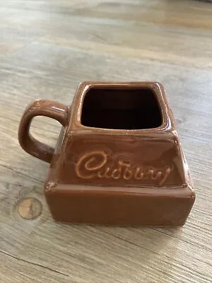 £2.99 • Buy Vintage Cadbury’s Drinking Chocolate Block Chunk Cube Mug