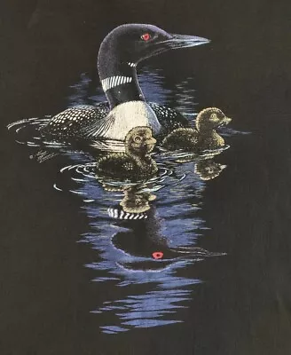 Vintage Nature Tee Single Stitch Large Ducks 1991  • $19.99