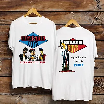 Beastie Boys 1987 Licensed To Ill Tour *2side T-Shirt Funny Vintage Gift For Men • $32.95