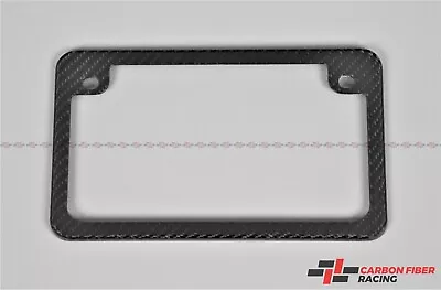 Carbon Fiber Motorcycle License Plate Frame • $33