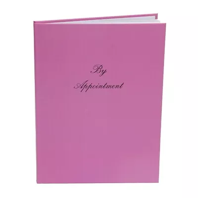 £18.50 • Buy Salon Appointment Book 6 Column Hardback - Nails, Beauty, Tanning, Hair - PINK