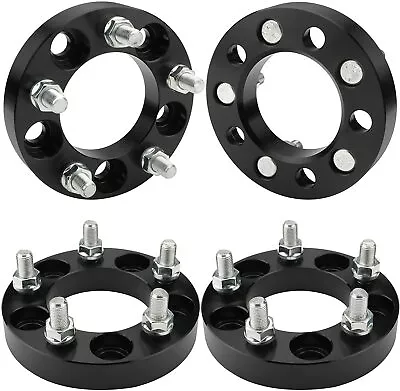 4PCS 5x4.5 Wheel Spacers 1 Inch For Jeep Wrangler Cherokee Ford Mustang Edge • $56.99