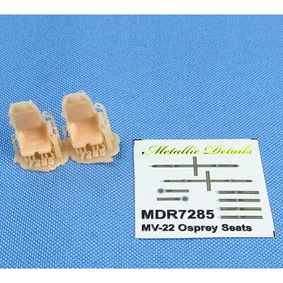 Bell V-22 Osprey Seats (Detailing Sets / Seats) Scale 1:72 For Model Kit MDR7285 • $9.25