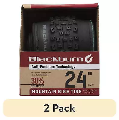 (2 Pack) Blackburn Mountain Bike Tire 24  X 2.10  • $39.92