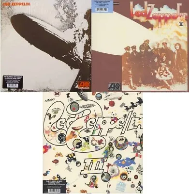 Led Zeppelin I II III - 1 2 & 3 Remastered 3 X 180gm Vinyl LPs  NEW/SEALED • $144.99