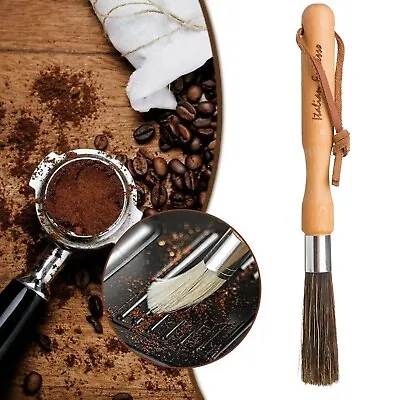 Coffee Machine Cleaning Brush Espresso Coffee Grinder Brush Wooden Coffee Brush • $17.99