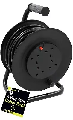 Benross Electrical 4 Way 50m Cable Reel 13 Amps • £44.99