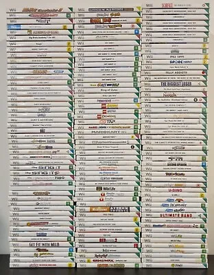 Nintendo Wii Games Mixed. *Select A Title* • $75