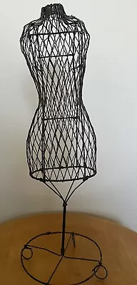 Vintage/Old Wire Metal Doll Dress Form 14” Tall  • $49.99