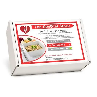 £28.99 • Buy KeeDiet Meal Replacement VLCD 20 Cottage Pie Meals Weight Loss 
