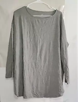 J.Jill Women's Top Long Sleeved Shirt Soft Pullover Tunic Plus Sized 2X  • $17.95