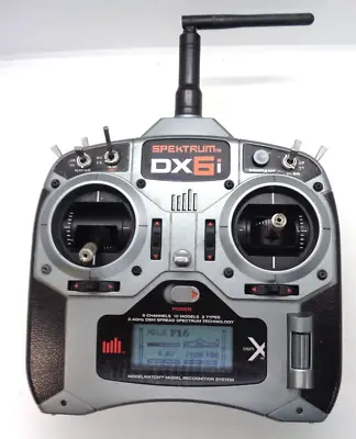 Spektrum DX6I DSMX/DSM2 2.4GHz Transmitter Good Condition Mode 2 • £79.99