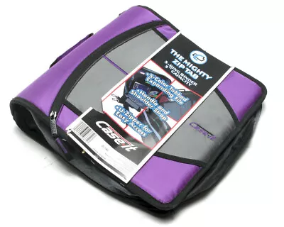 Case-It D-146 3  3-Ring Zipper Binder Purple • $19.95