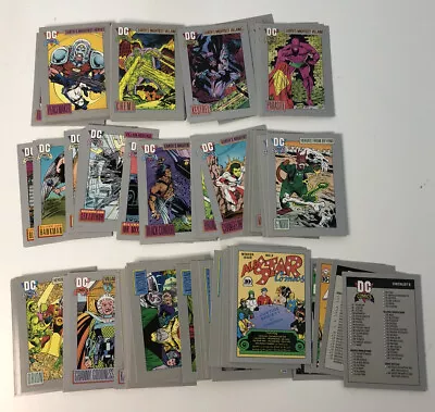 1991 Impel DC Comics Origin Icon Vintage Trading Cards Lot Of 130+ • $24.99