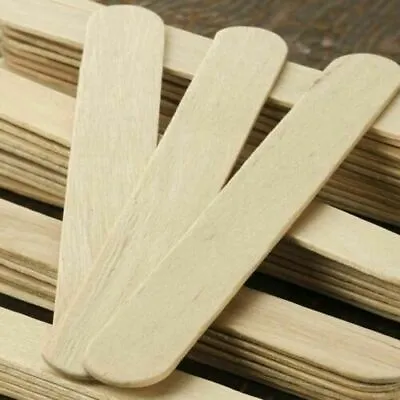 JUMBO Wooden Lolly Lollypop Sticks. Natural Craft Model Making 150mm X 18mm • £95