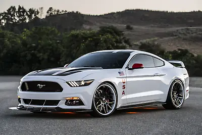 Ford Mustang USA Ford Mustang Apollo Edition Car Ford Mustang S550 Poster • $20