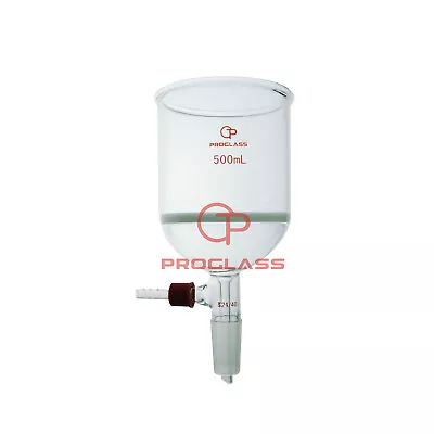 Laboratory Glass  Filtering Buchner Funnel Medium Fritted Disc 24/40 • $36