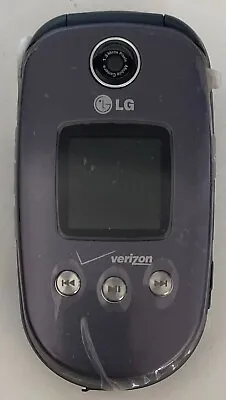 LG VX8350 2G CDMA Bluetooth Music Basic Flip Phone For VERIZON (Blue Gray) • $20.99