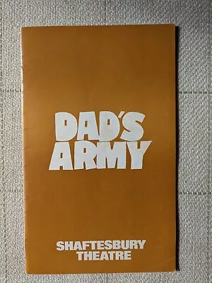 Dad's Army - Shaftesbury Theatre - 1975 Programme - Rare.  • £30