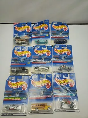 Lot Of 9 New Hot Wheels Die Cast Cars • $10