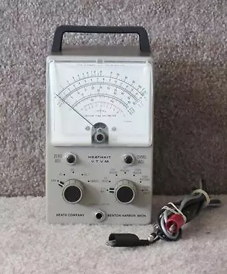 Heathkit IM-18 VTVM With Probe - Calibrated! - HAM • $78