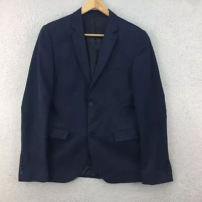 £17.79 • Buy Swear & Mason Luxury Blue Polyester Blend Regular Blazer Jacket Men Size UK 38R