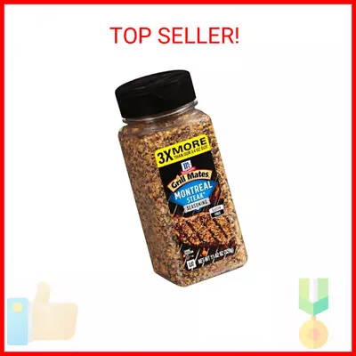 McCormick Grill Mates Montreal Steak Seasoning 11.62 Oz • $9.88