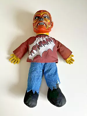 Vintage WOLFMAN Doll Spirit Halloween Universal Monster Werewolf NO SOUND • $19.99