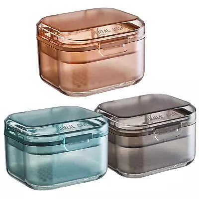 Orthodontic Retainer Box Teeth Mouth Denture Dental Case Guard Storage Container • $12.49