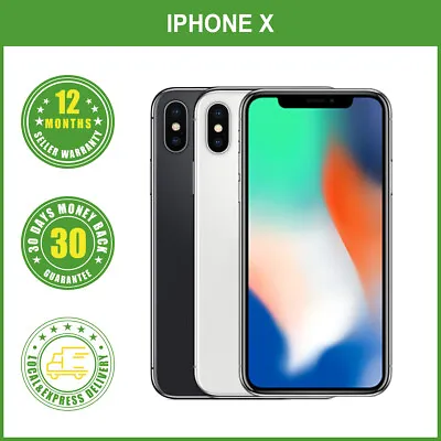 New Apple IPhone X 10 64GB 256GB  Factory Unlocked Sealed AU SELLER FREE EXPRESS • $449