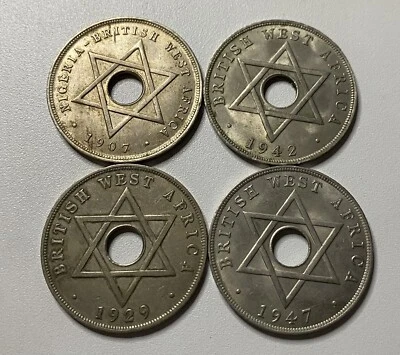 £0.99 • Buy British West Africa Penny High Grade Lot 2 