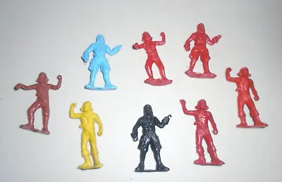 Lot Of 8 Vintage MPC Plastic Ring Hand Captain Hook + Other Pirate Figures • $7.99