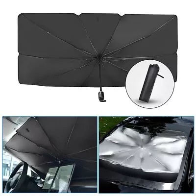 Foldable Car Windshield Sunshade Umbrella Front Window Cover Visor Sun Shade • $30.13