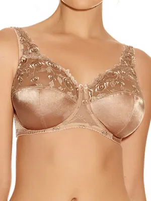 £35.95 • Buy Fantasie Belle Bra Full Cup Underwired Semi Sheer Bras Supportive Cups Lingerie