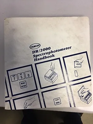 Hach Dr/2000 Handbook • $50